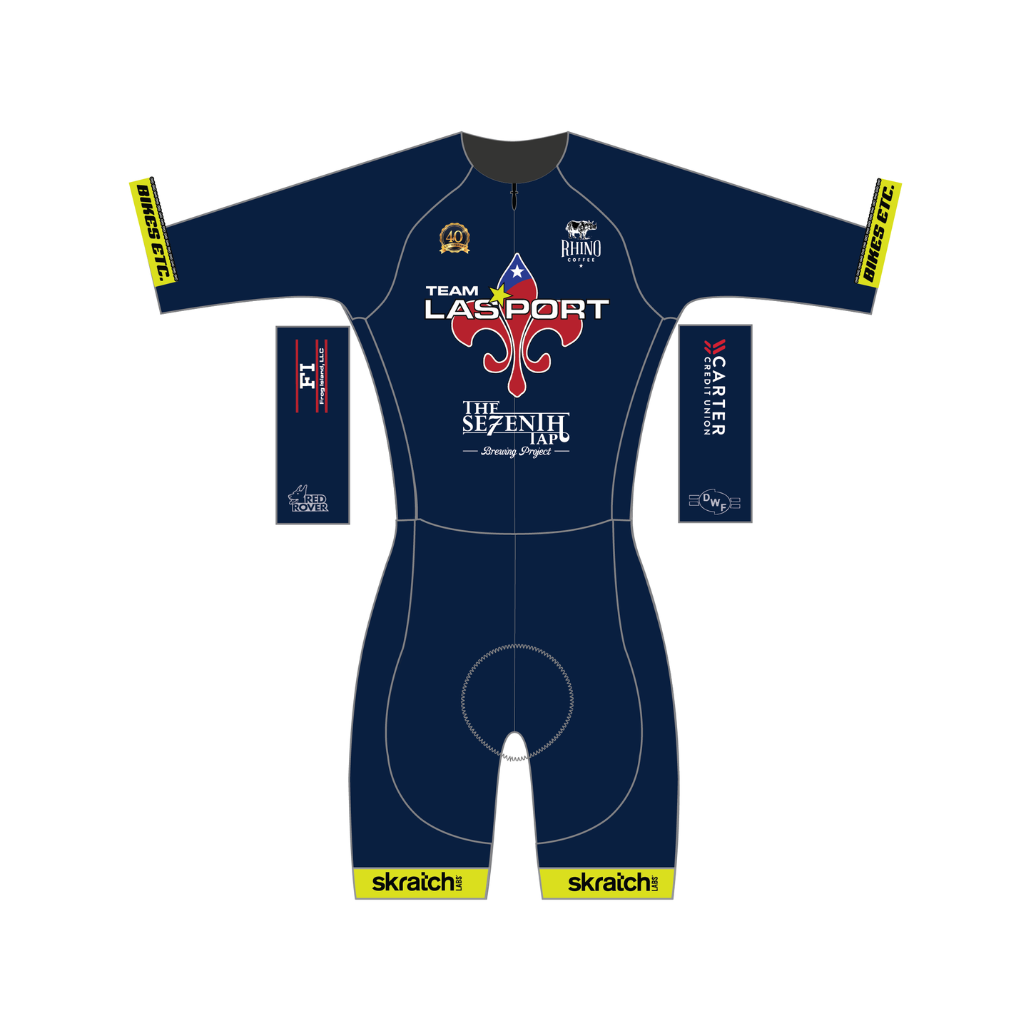 Roubaix Suit - Team LaS'port